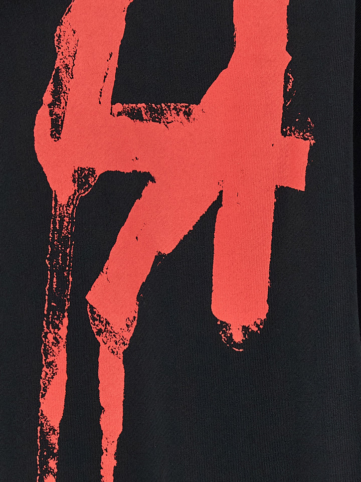 44 Label Drip Sweatshirt - Black | f1cdf93d5873af2a5434b5a48f18d8f743ce06bc