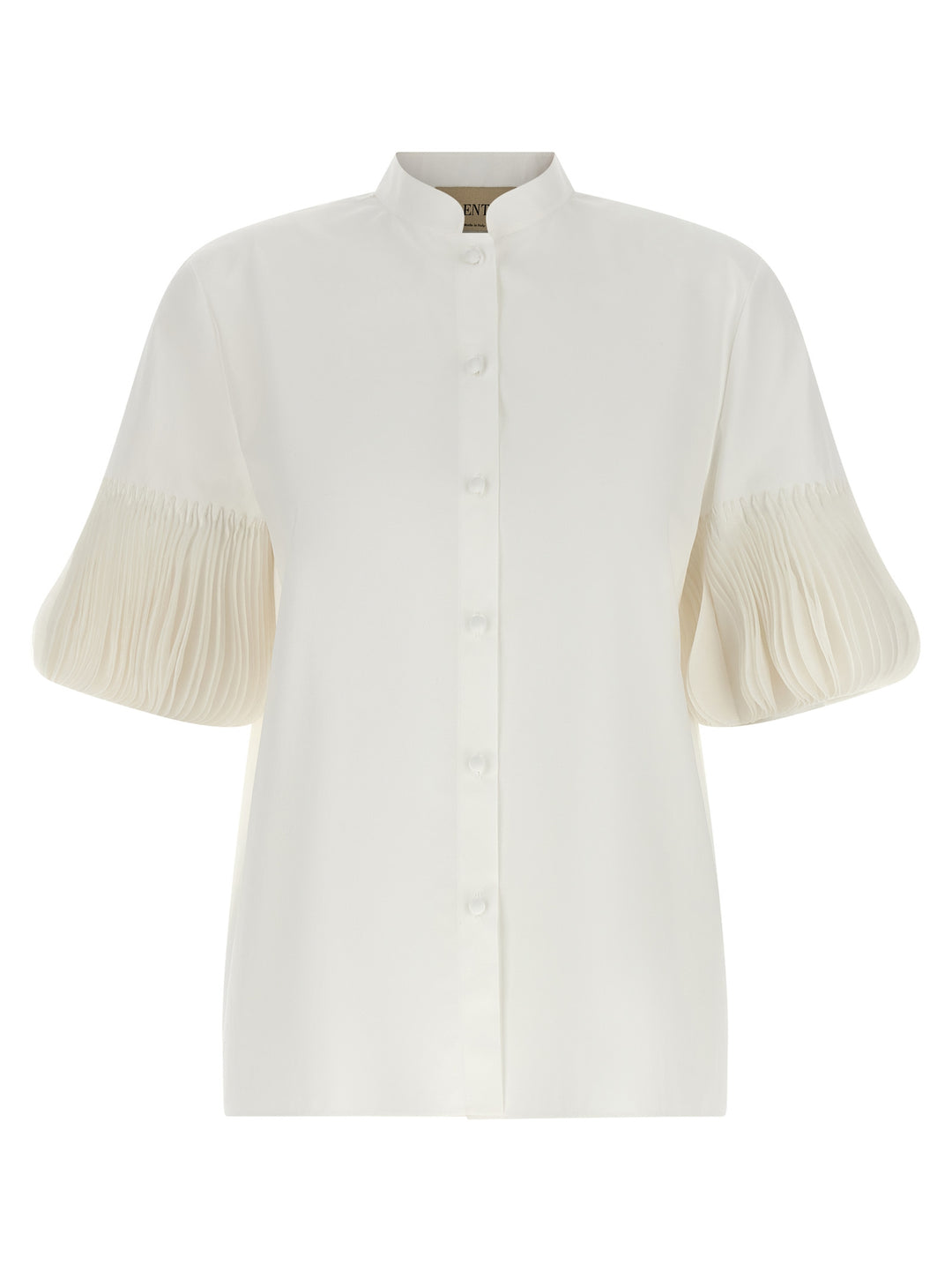 Valentino Garavani Valentino Garavani Poplin Embroidered Shirt Shirt and Blouse - White | 050d6dcc5d4bbc1fd53f329d239b28da01ebb37e