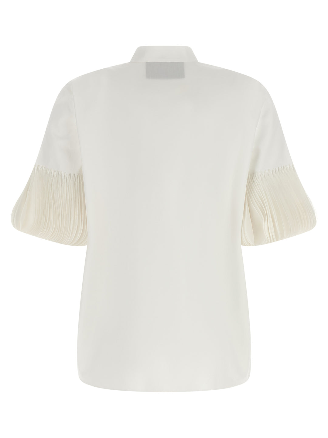 Valentino Garavani Valentino Garavani Poplin Embroidered Shirt Shirt and Blouse - White | 640230b2b224d595416c84538ed2591272b03d0e
