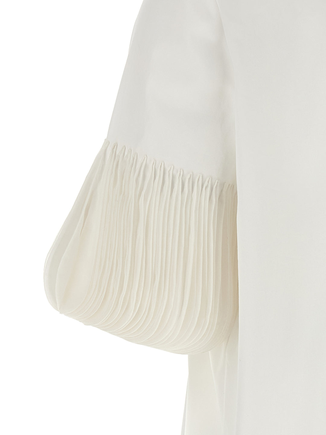 Valentino Garavani Valentino Garavani Poplin Embroidered Shirt Shirt and Blouse - White | ba1982161f1b1f88230d4a21d261536bb3e16ad1