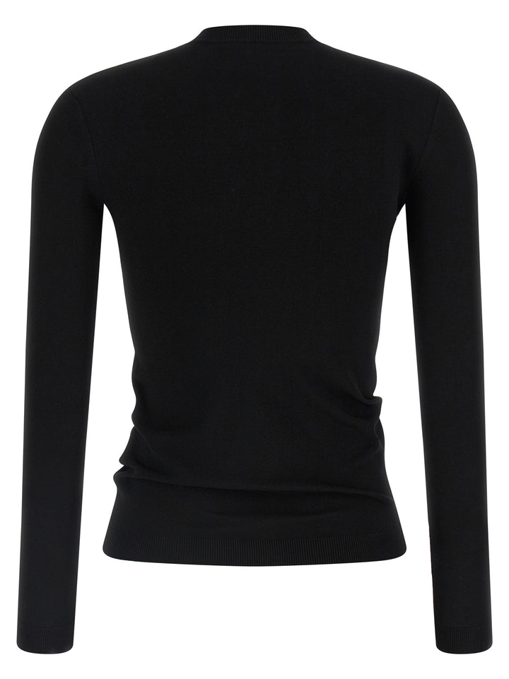 Valentino Garavani Valentino Garavani Bow Cardigan Sweaters and Cardigans - Black | 635c60444b71a583fd13f19340939df856addca6