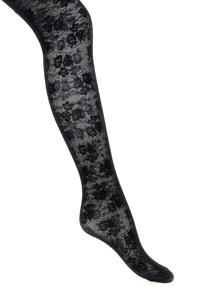 Valentino Garavani Chez Valentino Socks - Black | e03c14a9bac02763592d5894a0e4c375609d3a2d