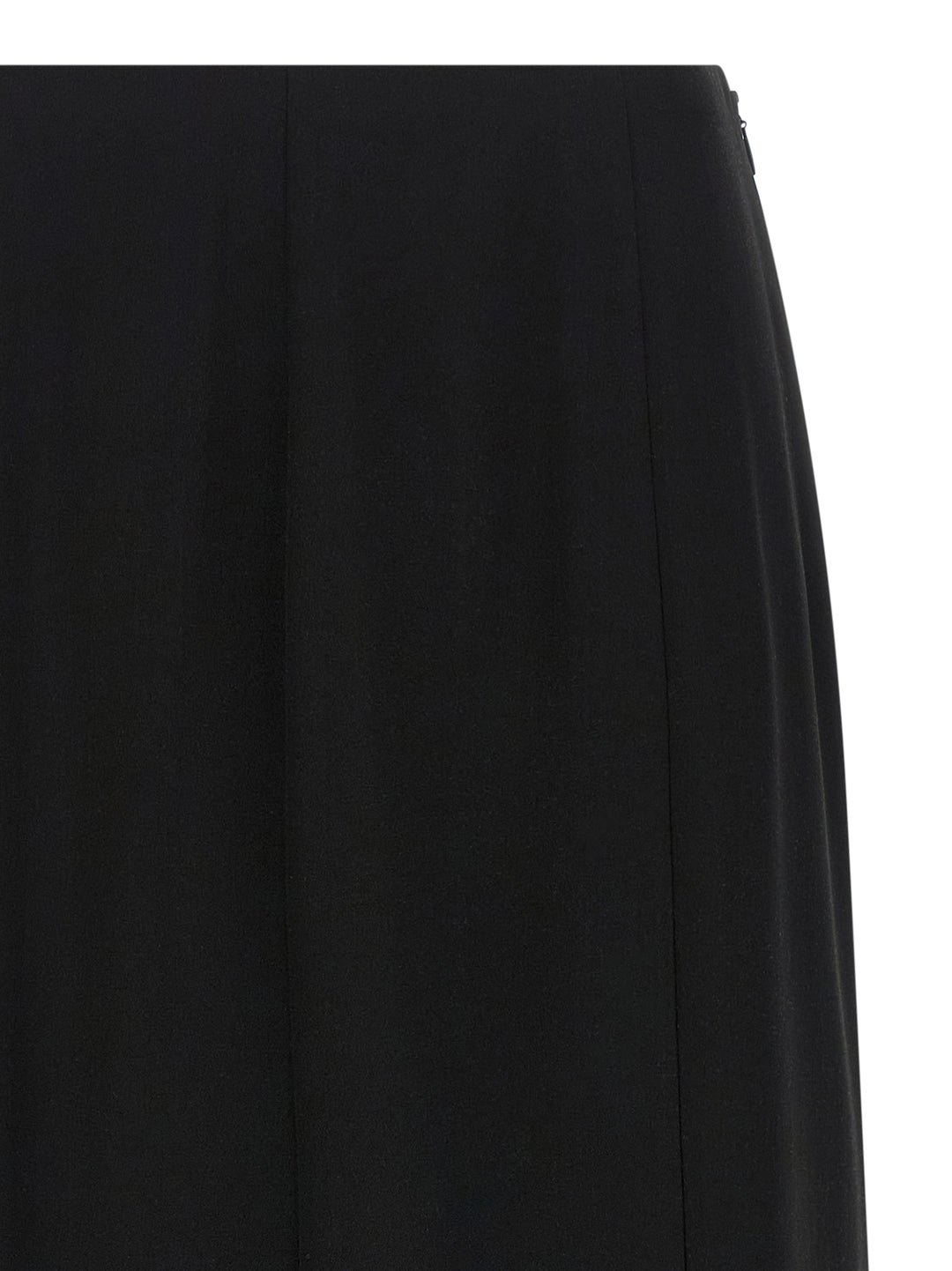 Valentino Garavani Valentino Garavani Crêpe De Chine Skirt Skirts - Black | cee025fa28b3e3ad7646befcfd6951b46a6b47c8