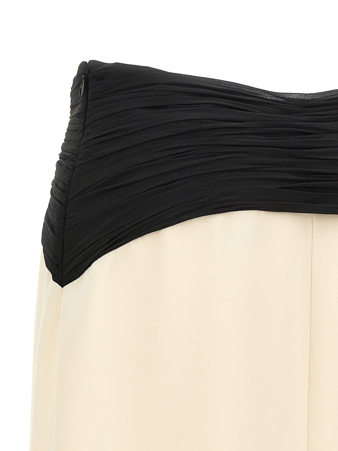 Valentino Garavani Valentino Garavani Cady Couture Skirt Skirts - White/Black | 8f8c2bcf127f2cd4aa8fc8fc08c780808d18c49a