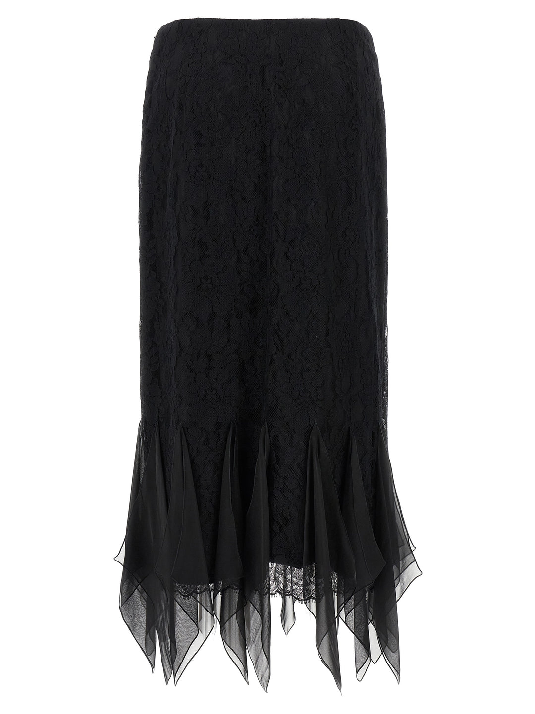 Valentino Garavani Valentino Garavani Lace Skirt Skirts - Black | ac1a11c486a2a72d521f4fdd0bb2d5d07bd802b3