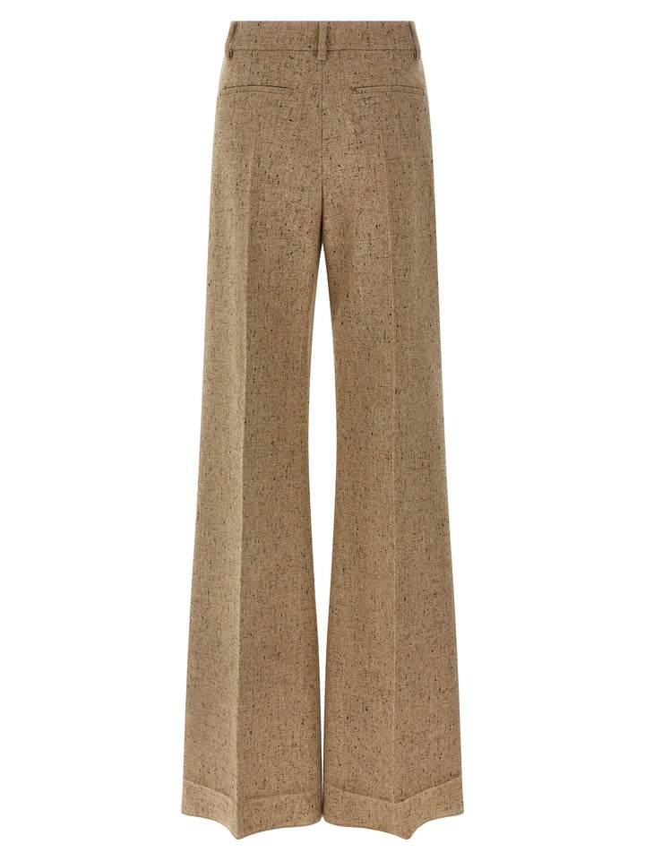 Valentino Garavani Valentino Garavani  With Natte' Button Pants - Beige | 7d12ca3f7500c0468df4b006c97b1decad386730