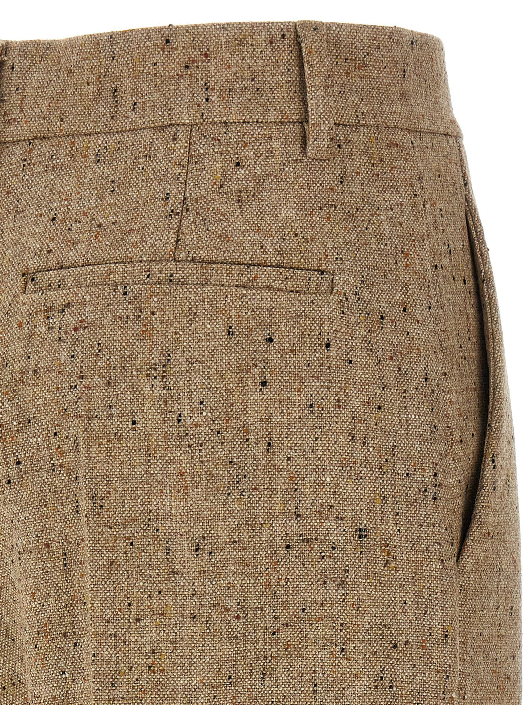 Valentino Garavani Valentino Garavani  With Natte' Button Pants - Beige | 60ea7133df8ea21c6ba63a7e594ff50127882d72