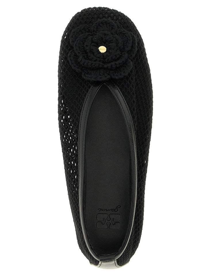 Ganni Jenny Flat shoes - Black | 972f23dc2fe2cd06eef46dd4e97307b334fe0da2