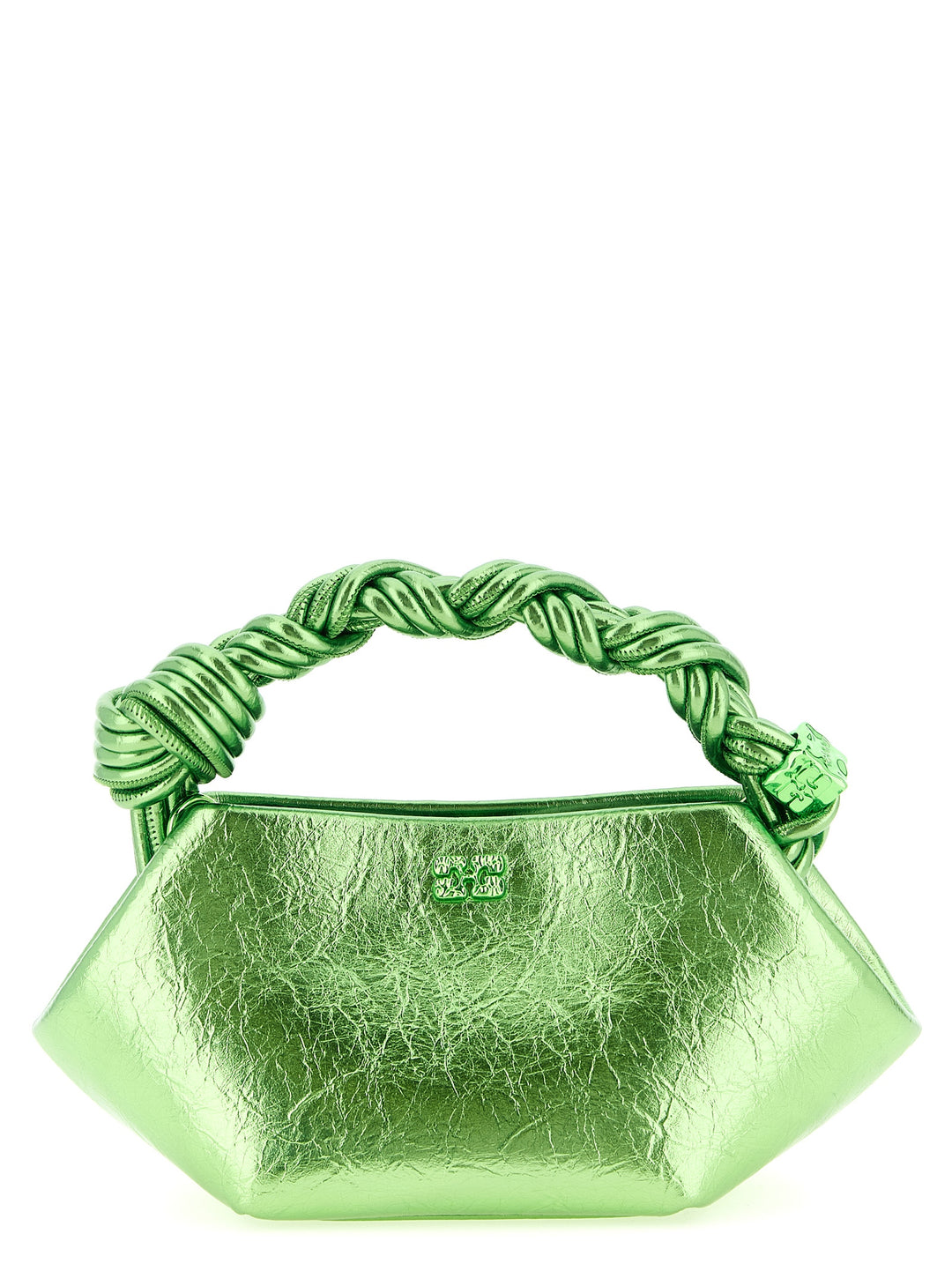 Ganni Bou Hand Bags - Green | f98c55a8ca05547ec536a9d33909f94e89c1c69e