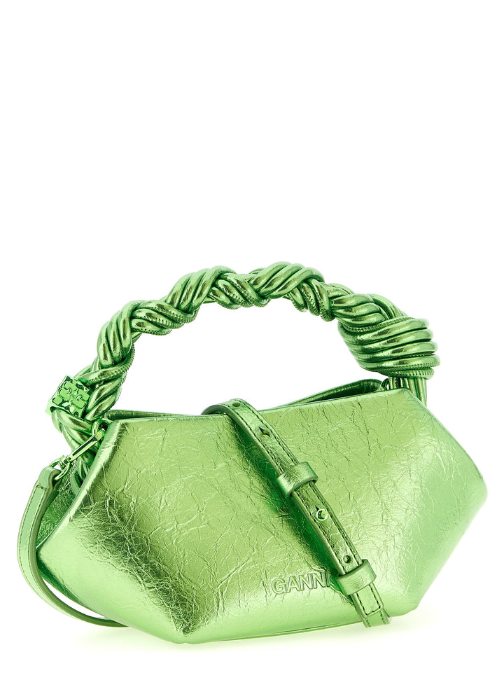 Ganni Bou Hand Bags - Green | f6f35299add956aa400964204d101027191fc76a