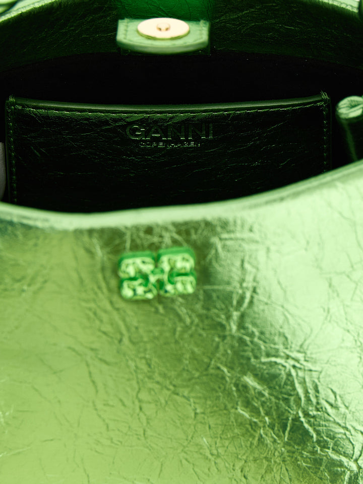 Ganni Bou Hand Bags - Green | da950e49d299a0d4ce2296c29e10b991e8098c39