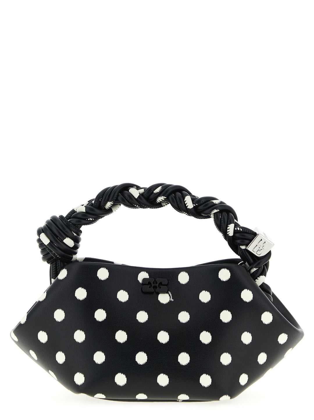 Ganni Polka-Dot Bou Hand Bags - Black | 58a14cccc9008d0fdd96c6af8827c2953b5440ad