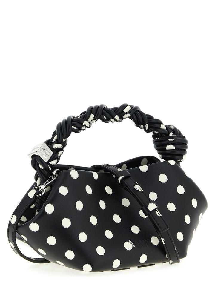Ganni Polka-Dot Bou Hand Bags - Black | efdf2c6ec4e0251a006e9fbd673bd19b69e0dd72