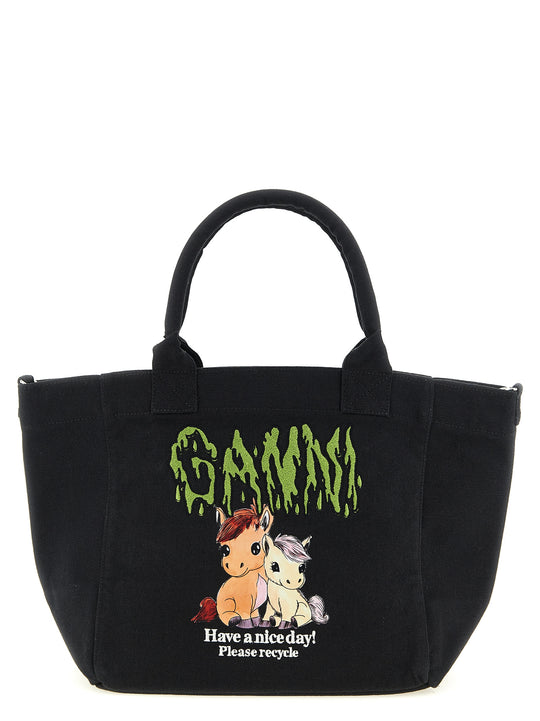Pony Tote Bag Black
