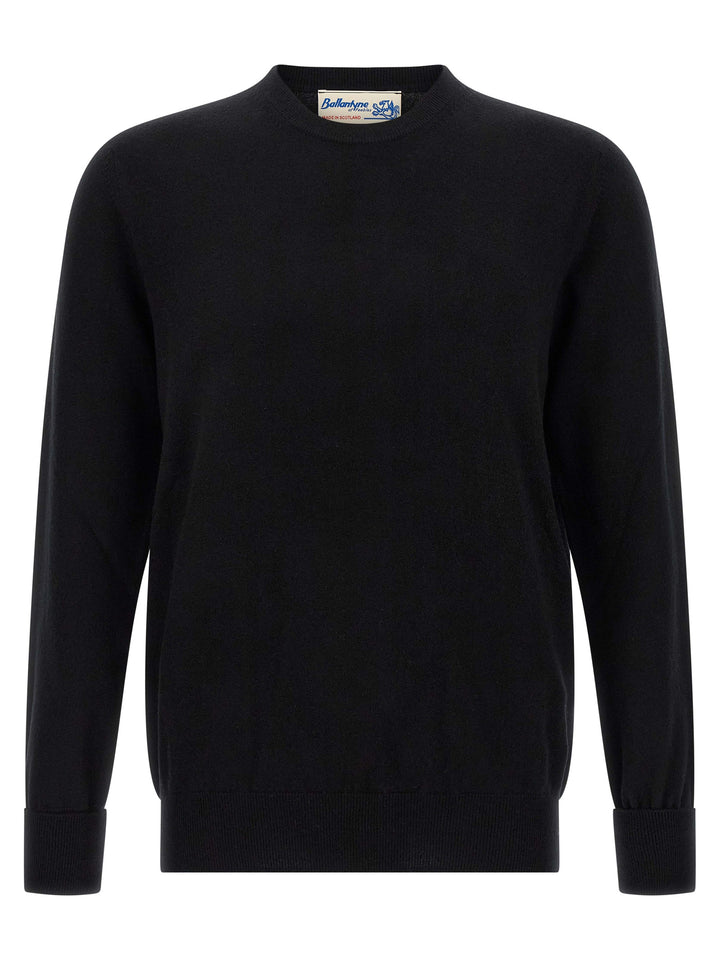 Ballantyne Crewneck Sweater Sweaters and Cardigans - Black | d88d4d77c0c61aa5269b9b18bddb0234afdabbb1