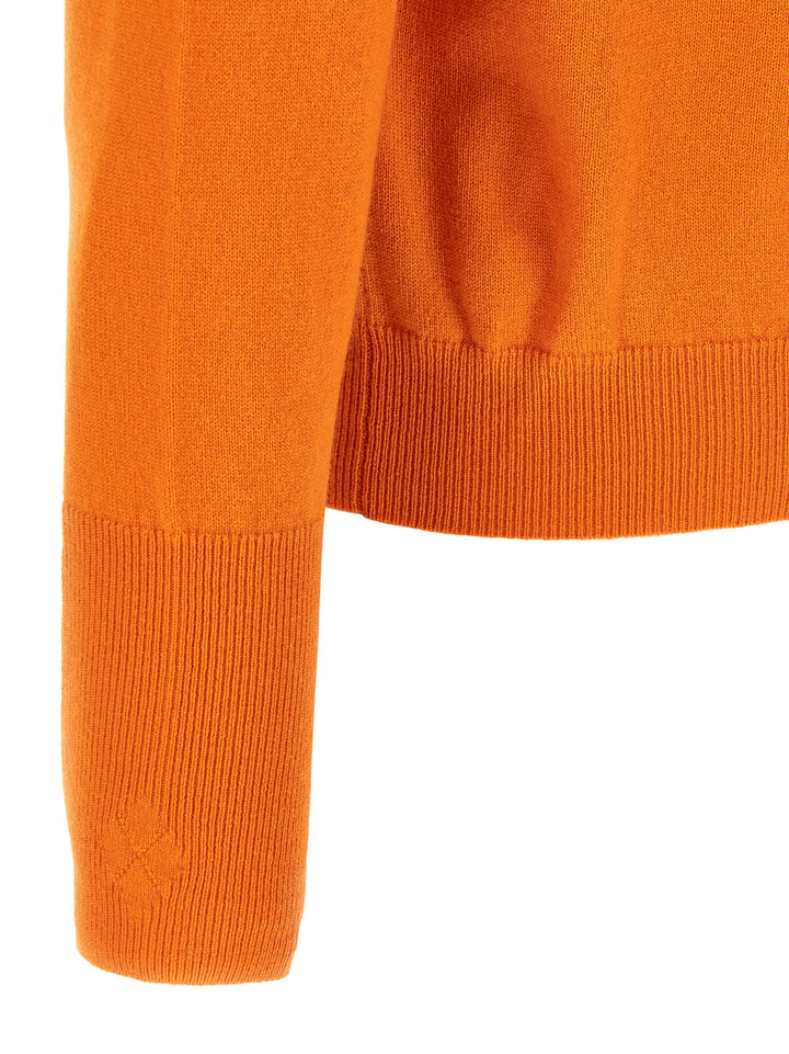 Ballantyne Classic Diamond Sweaters and Cardigans - Orange | 1b17fab8a84f463dfccf95effe7fd2617ff0350c