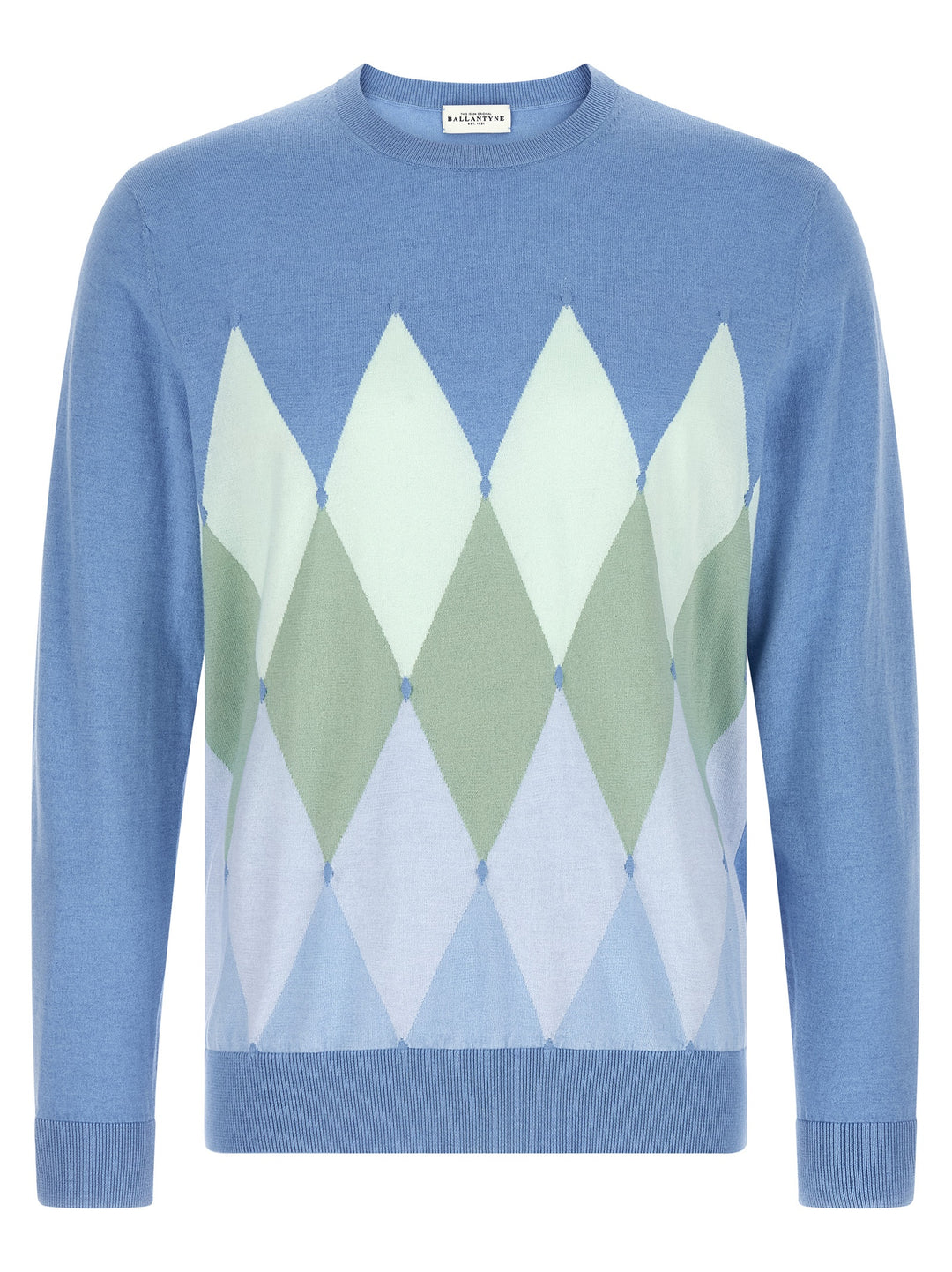 Ballantyne Argyle Sweater Sweaters and Cardigans - Light Blue | fed89e3f7cb953ba584b43f67f4dfa5b1553822c