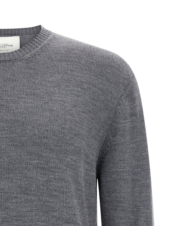 Ballantyne Merino Sweater Sweaters and Cardigans - Gray | 8e71c9ab6a0e263f3eeeb4580b73bcbedba7078c