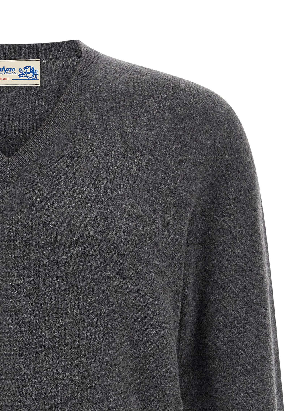 Ballantyne V-Neck Sweater Sweaters and Cardigans - Gray | 11a289ebbe0256a5f47304362dd1b460fe7e927b