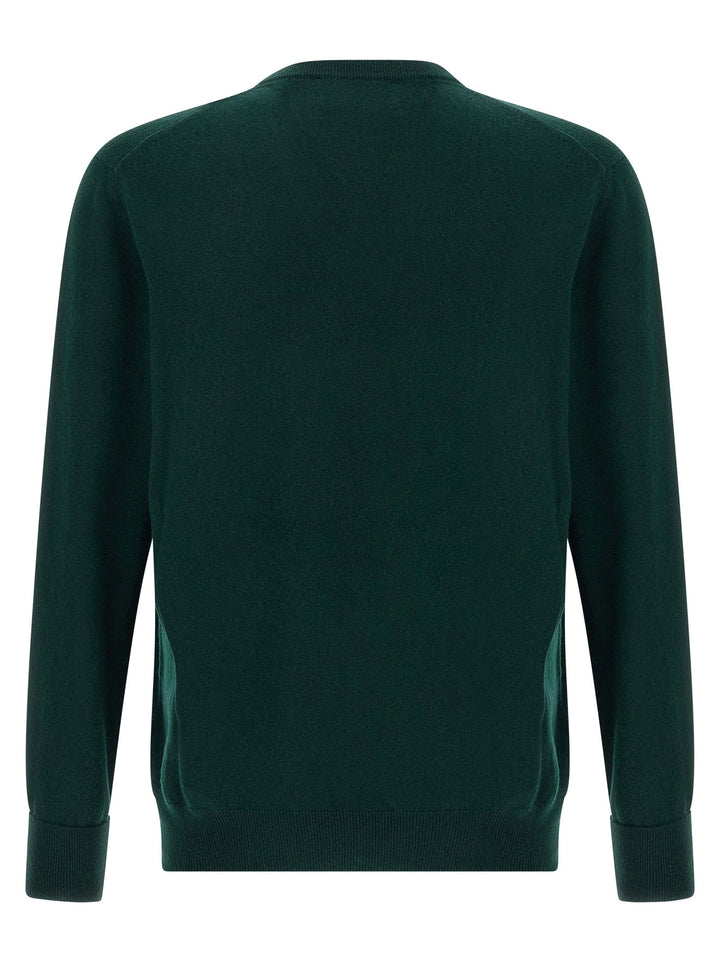 Ballantyne V-Neck Sweater Sweaters and Cardigans - Green | 69cbf91c044f7240321fe7683243764fd2efc590