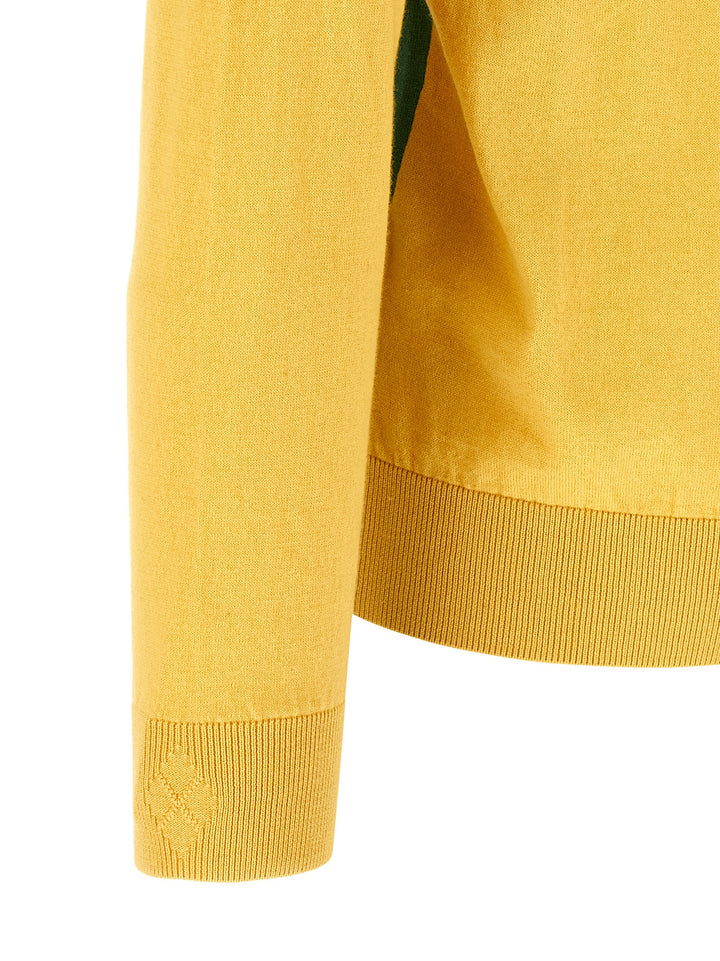 Ballantyne Argyle Sweater Sweaters and Cardigans - Yellow | 891e07569e8e2f811e2365d78b4e491bb14a0bc8
