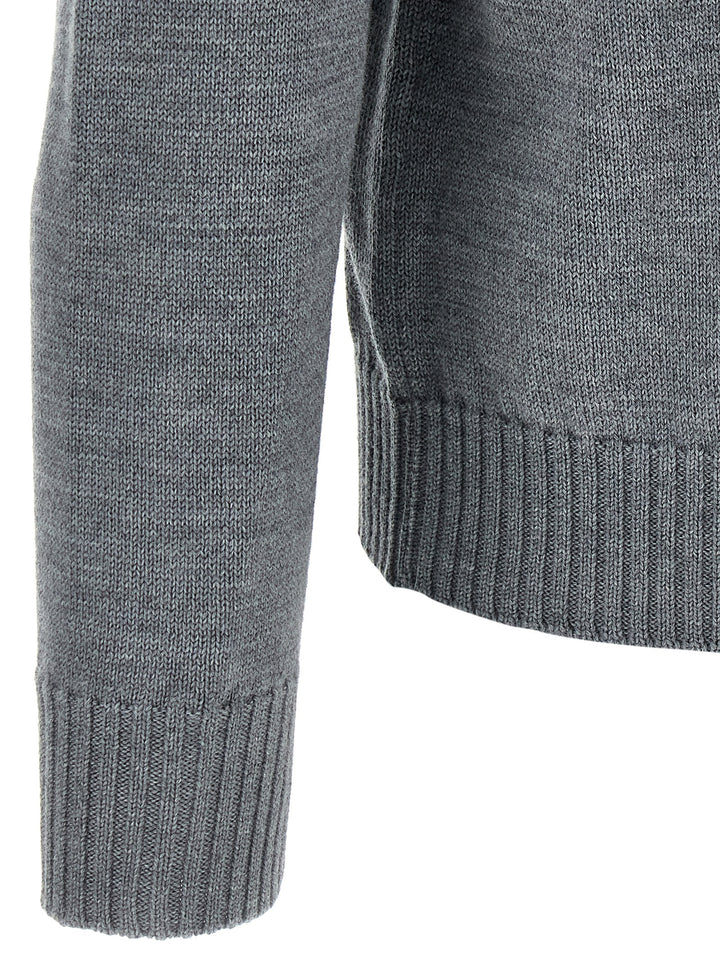 Ballantyne Wool Turtleneck Sweater Sweaters and Cardigans - Gray | af8bbbbaff29488e45b8d3c17ef456073abadcf1