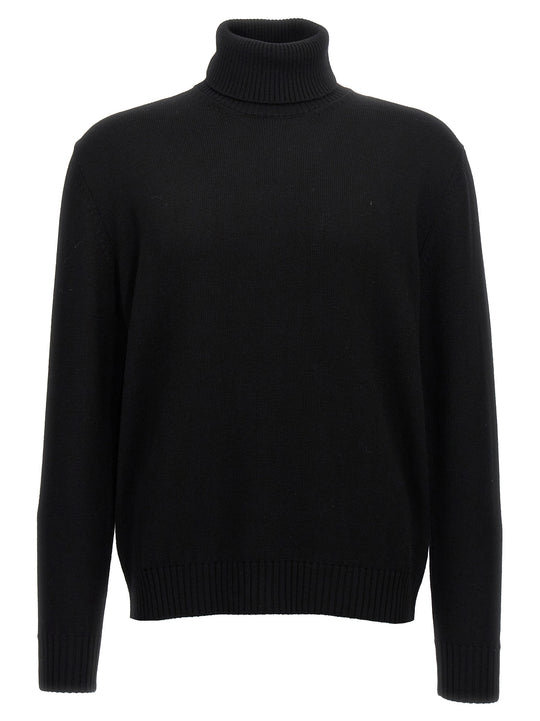 Wool Turtleneck Sweater Sweaters And Cardigans Black