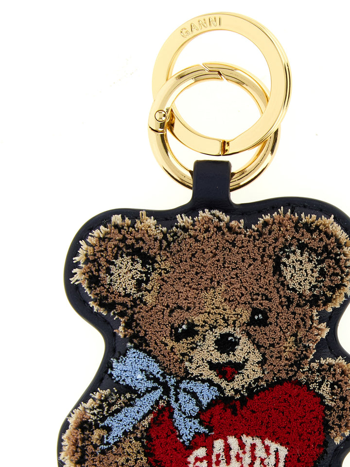 Ganni Bear Keyring - Multicolor | d91f7fe3a4c9c06c97cd6aadf9c46caf543ee810