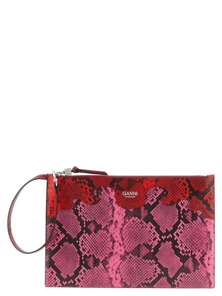 Ganni Fairy Clutch - Fuchsia | 39e9dd96414be3a0abbeb45e6e8427e033482dc8