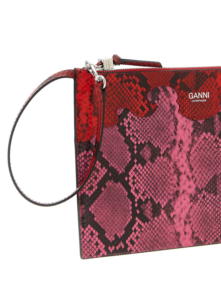 Ganni Fairy Clutch - Fuchsia | 450ae7b27596b717ce2d9e4ad1c74b0ff5248d5d