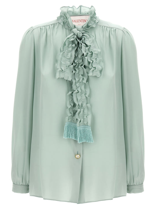 Valentino Garavani LavallièRe Shirt Shirt And Blouse Green
