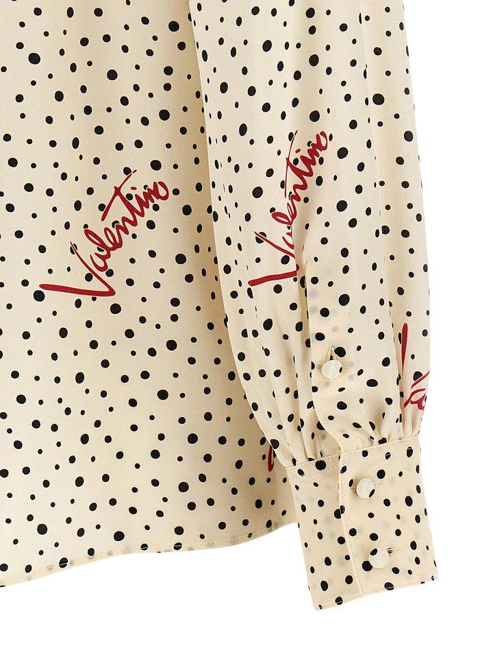 Valentino Garavani Bollicine Plusdepois Shirt and Blouse - Multicolor | 9f190be6a071809407cd1bff5a403cf4744bf2b3