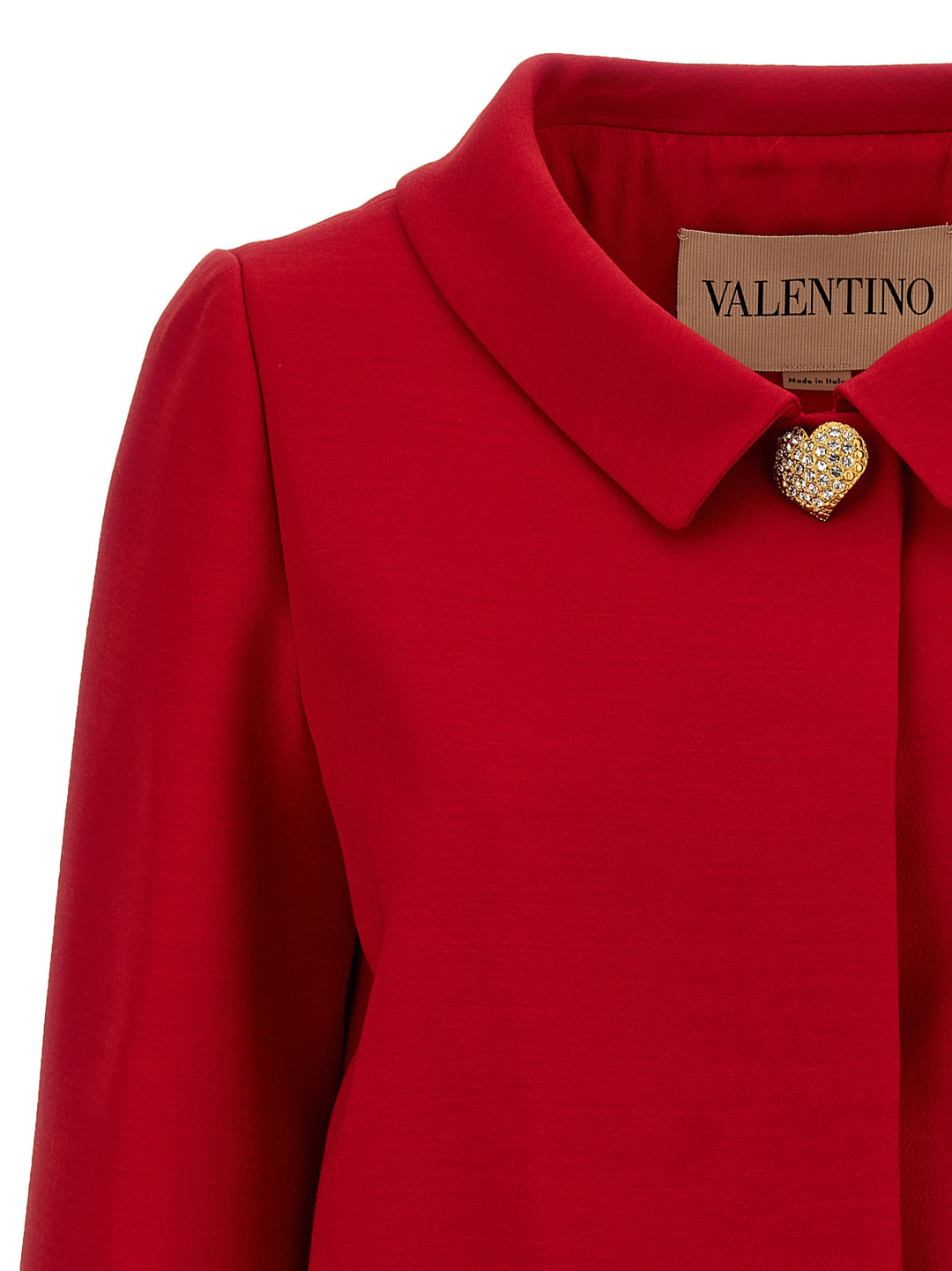 Valentino Garavani Blazer Valentino Garavani Crepe Couture BlazerS - Red | fad28c905cea32e4909913343c2adca588a9acca