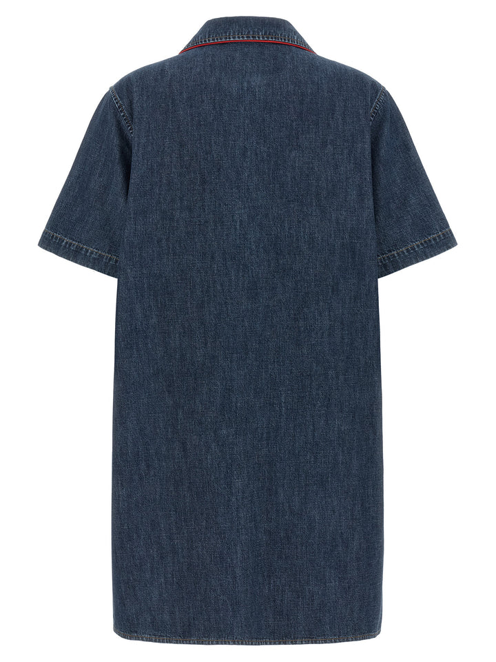 Valentino Garavani Vlogo Dresses - Blue | 5a4385818f50cd02ac9fc3ad7f6a936132b0e066
