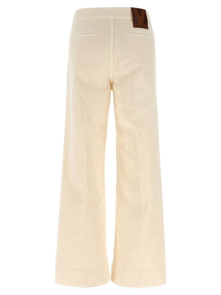 Valentino Garavani V Jeans - White | a720cdbc995b6999b7348a56e6e28f690aa8af0b