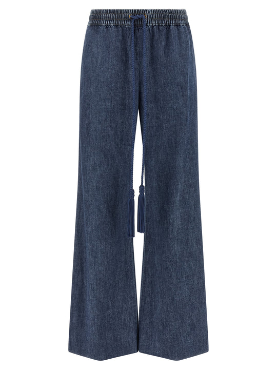 Valentino Garavani Vgold Jeans Blue