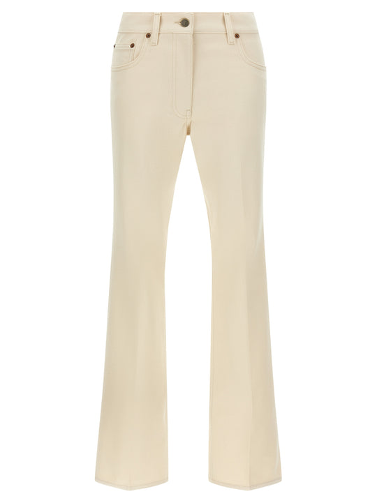 Valentino Garavani Vgold Jeans Beige