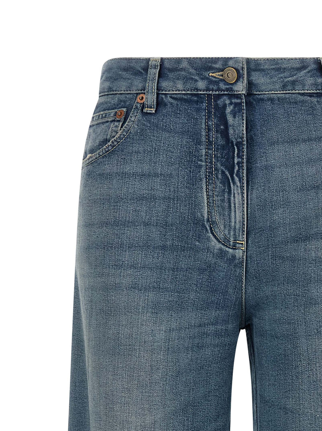 Valentino Garavani Vgold Jeans - Blue | b4cf85590d23ae12d128b0a982848c44202e9ead