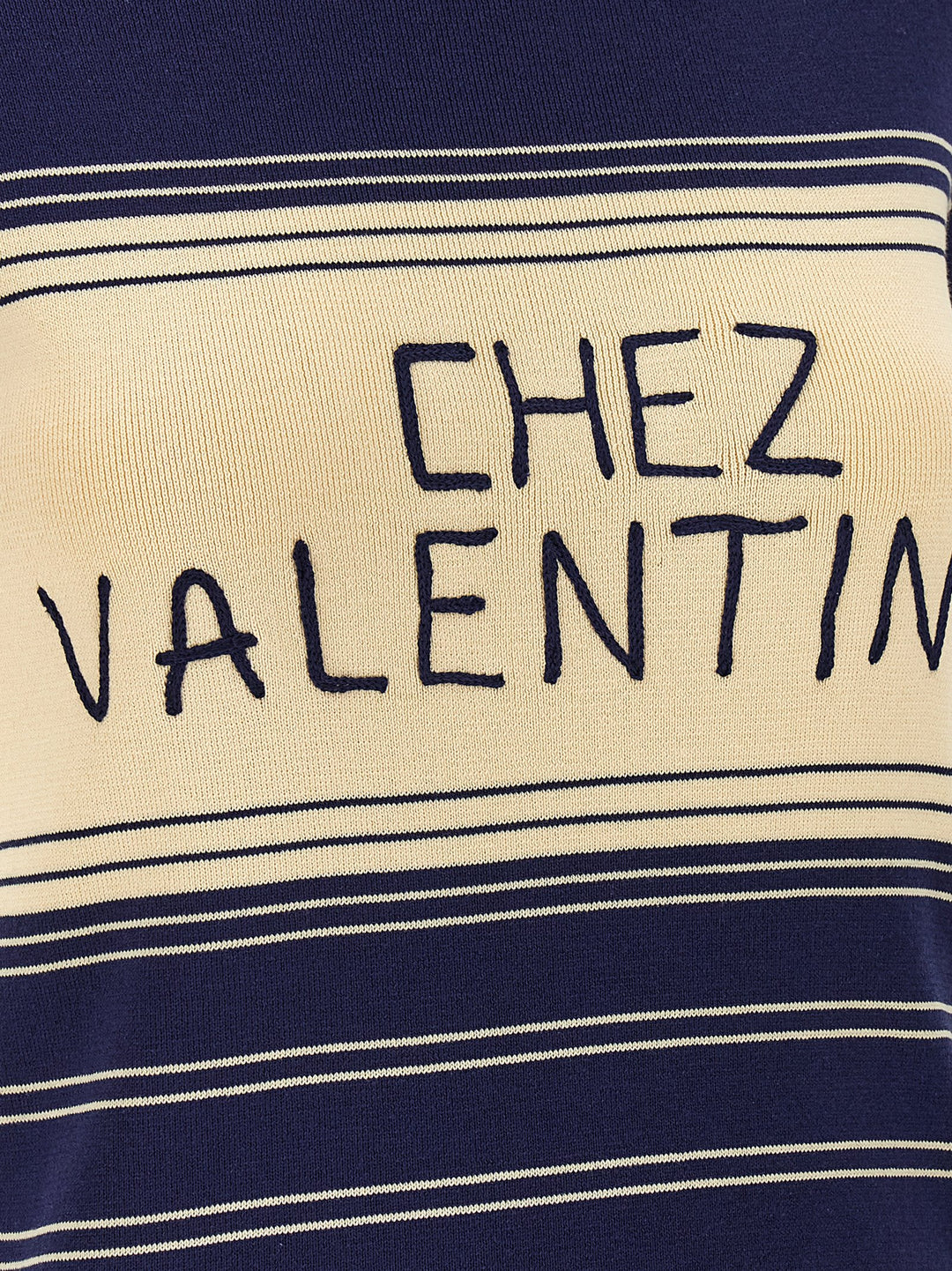 Valentino Garavani Chez Valentino T-shirt - Blue | 927da4c98e7b71339cb806fa9023d3ced98bb424