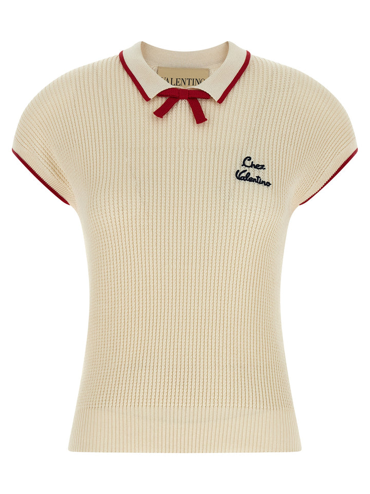 Valentino Garavani Chez Valentino Tops - Beige | de3f95770f9b0f8c325c7d871389f1a8535fb02e