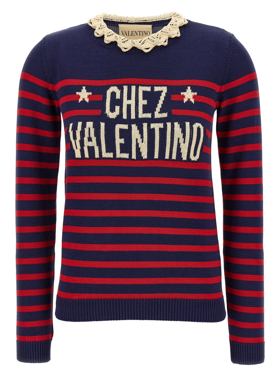 Valentino Garavani Chez Valentino Sweaters and Cardigans - Blue | 423a5d0bfcd917d7cfbefd146a4714be479c79c2