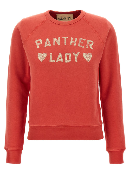 Panther Lady Sweatshirt Red