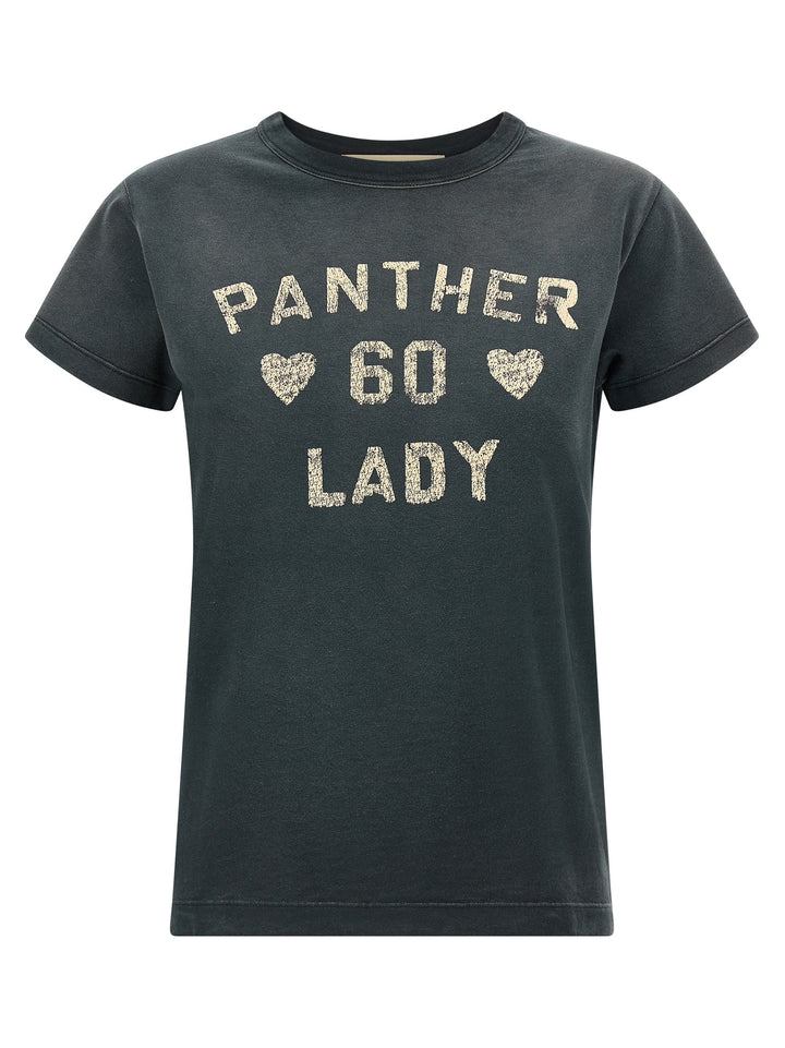 Valentino Garavani Panther Lady T-shirt - Gray | a505338589b19eb0528d3a4ff0650772c87cfd5d