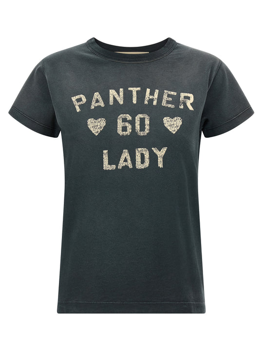 Panther Lady T-Shirt Gray