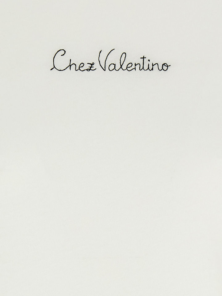 Valentino Garavani Chez Valentino T-shirt - White | 0cceb2edaa048b810386d97cc4f5f11915322c75
