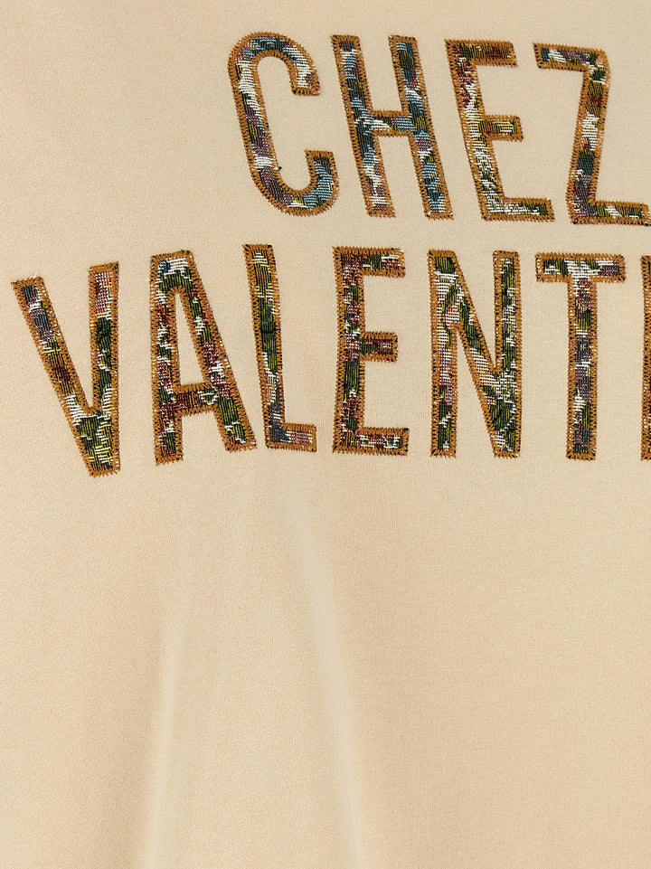 Valentino Garavani Chez Valentino T-shirt - Beige | 1af8c205f0ed520d7fad914eb88146ae81c34957