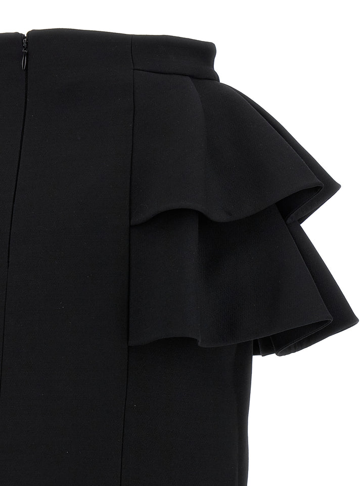Valentino Garavani Valentino Garavani Crepe Couture Skirt Skirts - Black | 200e68902caa97d1f721e0243874321e4d189051