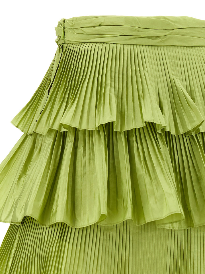 Valentino Garavani Skirt Velentino Garavani Taffetà Skirts - Green | 4a44ad220eddd8e5988ceb13ba0762b7fb25ce4f