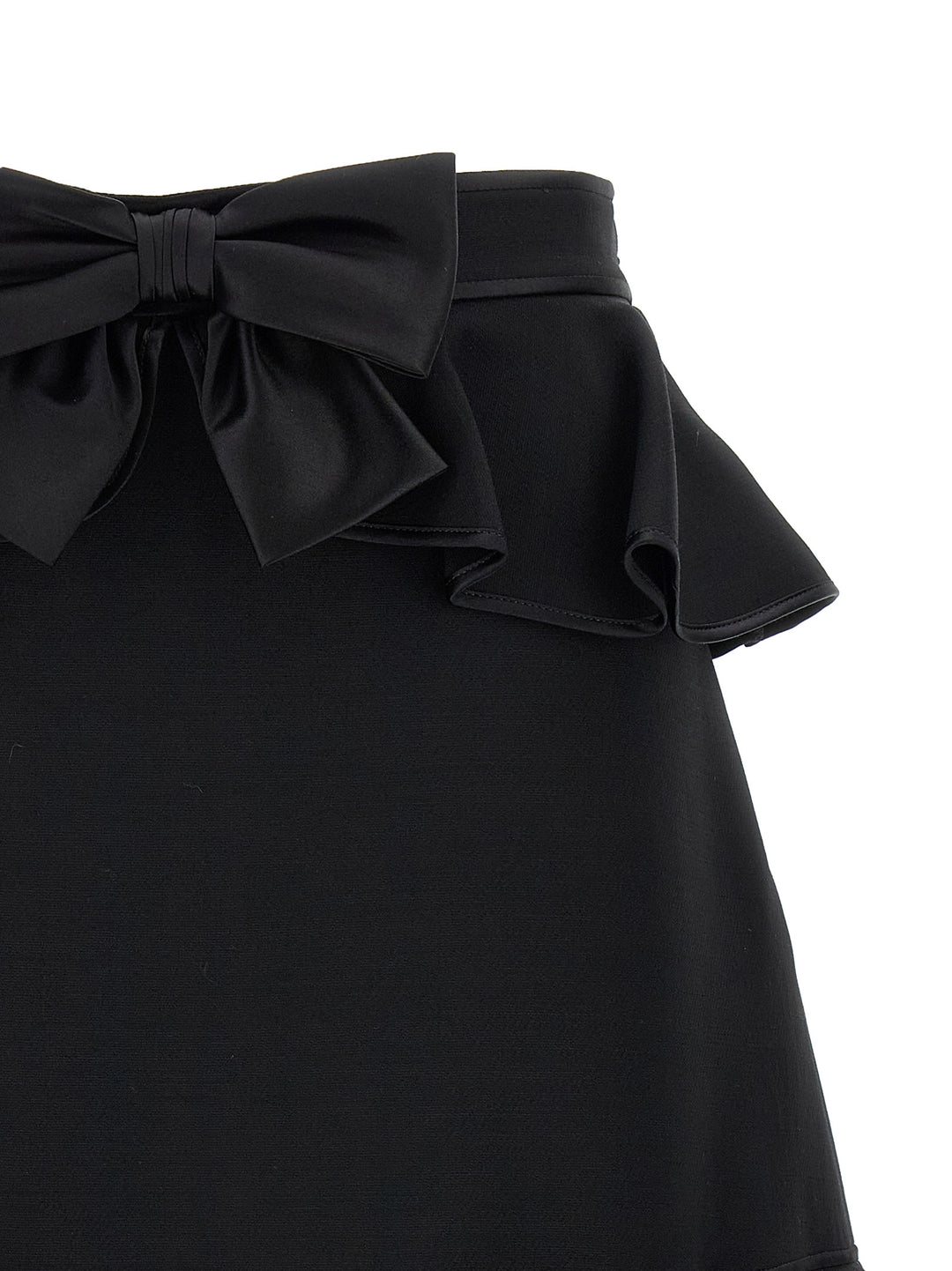 Valentino Garavani Valentino Garavani Crepe Couture Skirt Skirts - Black | 1868f08cbfde27086116b0f0f7260456f8bf8e56