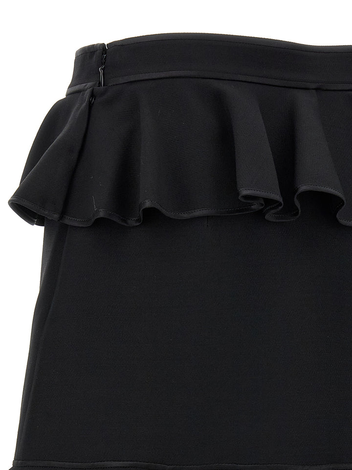 Valentino Garavani Valentino Garavani Crepe Couture Skirt Skirts - Black | 2ec063cfd3e8c764e79d9ea1ccdbfcc195669118